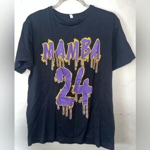 Mamba 24 tshirt men size medium